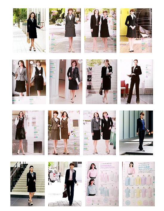 職業(yè)裝畫(huà)冊(cè)