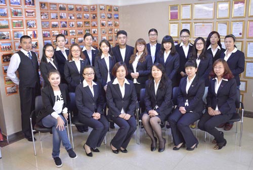 北京美麗家園工作服定制合作依蘭